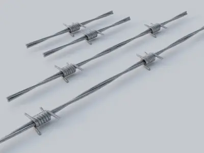 Barbed Wire 3D model purchase