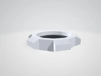 Minimalistic models of mechanisms and factory Pack Low-poly 3D model