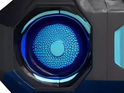 Futuristic Energy Core Device 3D model