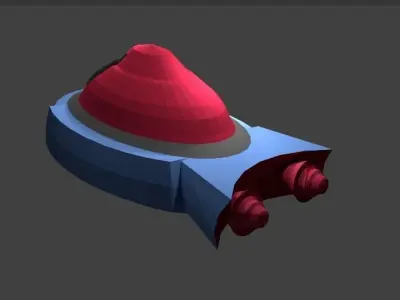 Lady of space and oceans 3D model