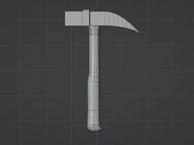 JJK Hammer Low-poly 3D model
