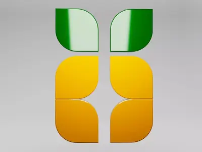 App Logo 3D 3D model