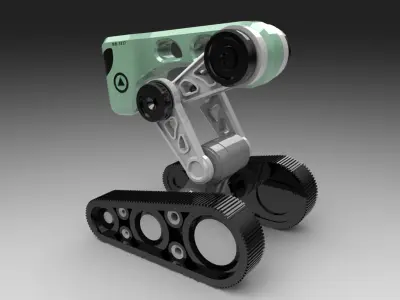 Tread Bot 2 0 3D print model