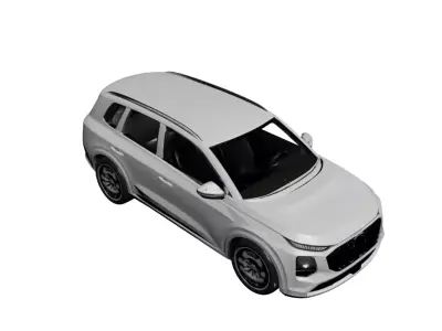 Audi Q7 2026 3D Model Premium Full-Size Luxury SUV 3D model