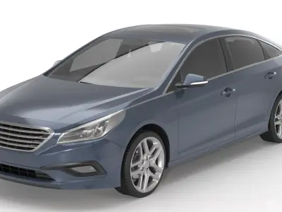 Generic Sedan 01 3D model