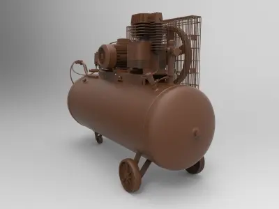 compressor air 3D print model