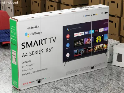 85 Inch Television Shipping Box 3D model