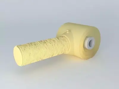 Industrial tube Free 3D model