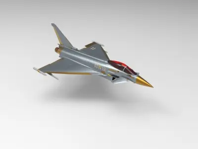 Eurofighter Typhoon FGR4 3D model purchase