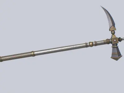 Crowbill Low-poly 3D model