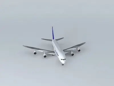 Air France Airbus A380 Free 3D model
