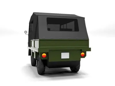PUNCH PUCH LOWPOLY Low-poly 3D model