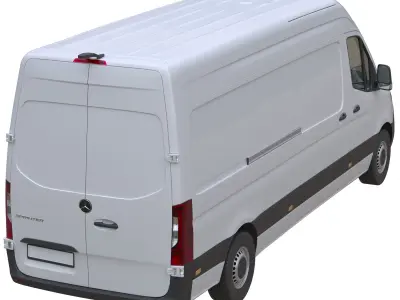 Mercedes-Benz Sprinter L3H2 Van 3D model
