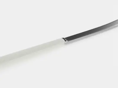 Antique Butter Knife 3D model