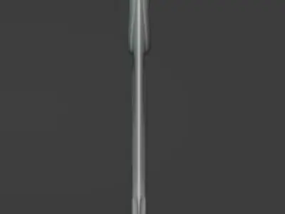 Knife 3D model 12