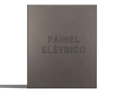 Painel Eletrico 350 x 1000 x 1200 Electrical Panel 3D model