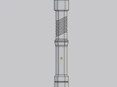 Low Poly Slegde Hammer Low-poly 3D model