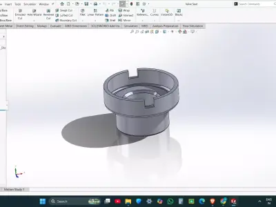 Rambottom Safety Valve 3D CAD Model Assembly 3D model