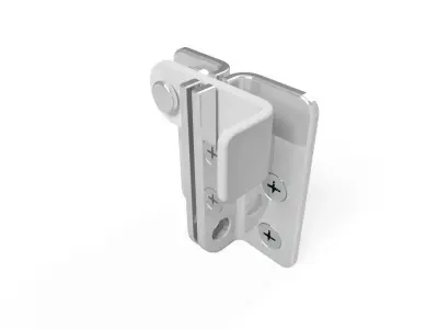Hinge with lock 3D model