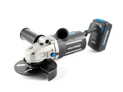 Cordless Angle Grinder D Model Pack for Industrial and Constr... Low-poly 3D model