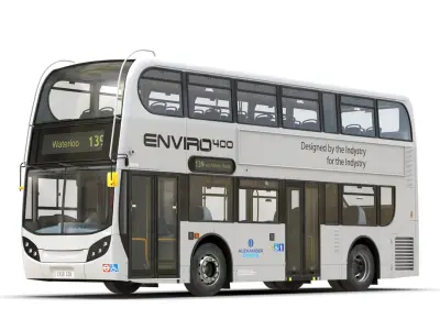 Alexander Dennis Bus Enviro400 Simple Interior 3D model