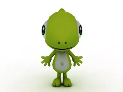 cartoon dinosaur 3D model purchase