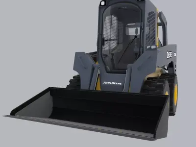 Skid Steer Loader 3D model