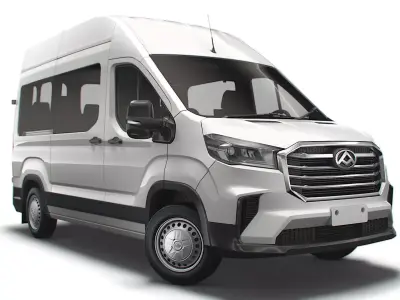 Maxus Deliver 9 Bus L2H3 2022 3D model