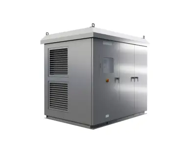 Switchboard 06 Low-poly 3D model