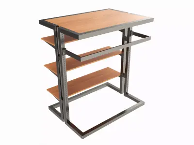 Store Island Merchandiser Display System 3D model