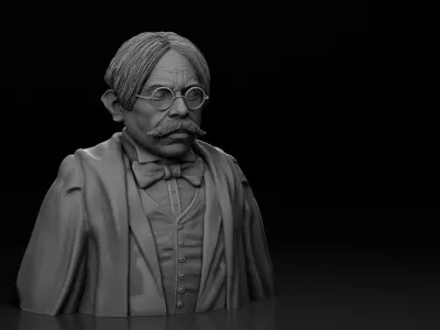 Warwick Davis - Filius Flitwick - Harry Potter 3D print model
