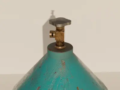 gas canisters Low-poly 3D model