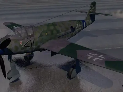 Messerschmitt Me-509 3D model