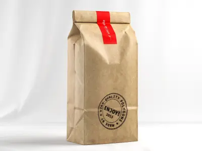Coffee Packaging Type B 3D model