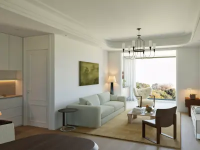 3D Model of Modern Apartment Interior Design 3D model 3D model purchase
