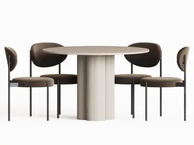 Dining Set 69 3D model