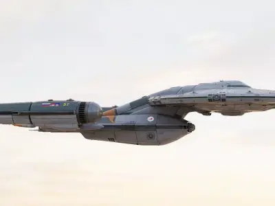 Spaceship KOROLEV Interstellar Class Original Concept Design 3D model