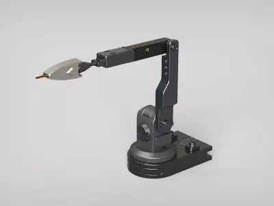 Robotic arm Mechanical  industrial bionic  3D model
