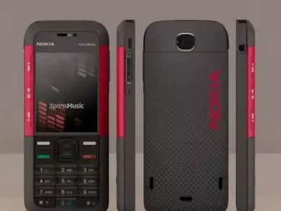 Nokia 5310 Free 3D model