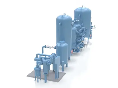Nitrogen Generator Equipment 3D model
