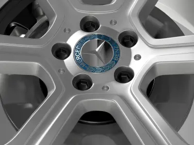 Mercedes Benz C 300 Exclusive line wheel 3D model