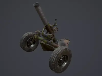 MO-120-RT61 Low-poly 3D model