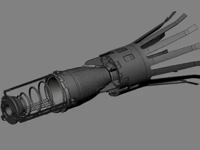 British Bl-755 submunition  3D model