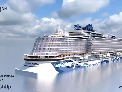 NORWEGIAN PRIMA 3D model