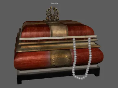 Jwellery boxx  Low-poly 3D model