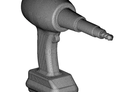 Cordless Power Drill 3D print model