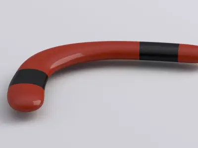 Boomerang red 3D model