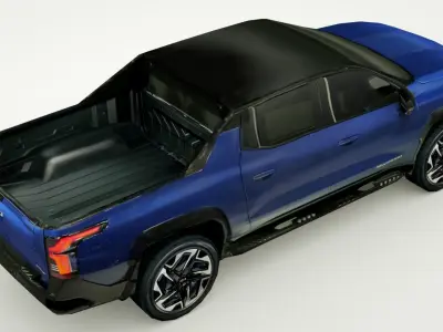 Chevrolet Silverado EV 2023 Low-poly 3D model