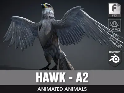 Hawk-A2 3D model