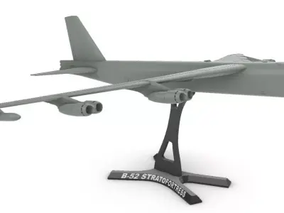 B-52 Stratofortress  3D print model